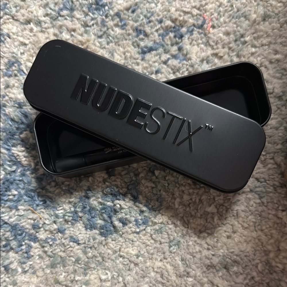 NUDESTIX dual eyebrow gel and pencil with black tin box